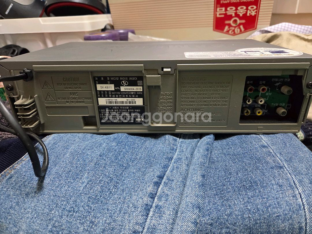 삼성 비디오 테이프 플레이어(SV-K811)--2