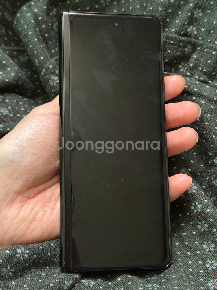 갤럭시 z폴드3 512GB 블랙--1