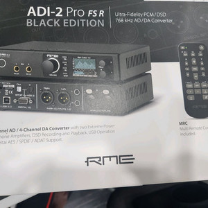 RME ADI-2 PRO FS R BE 팝니다