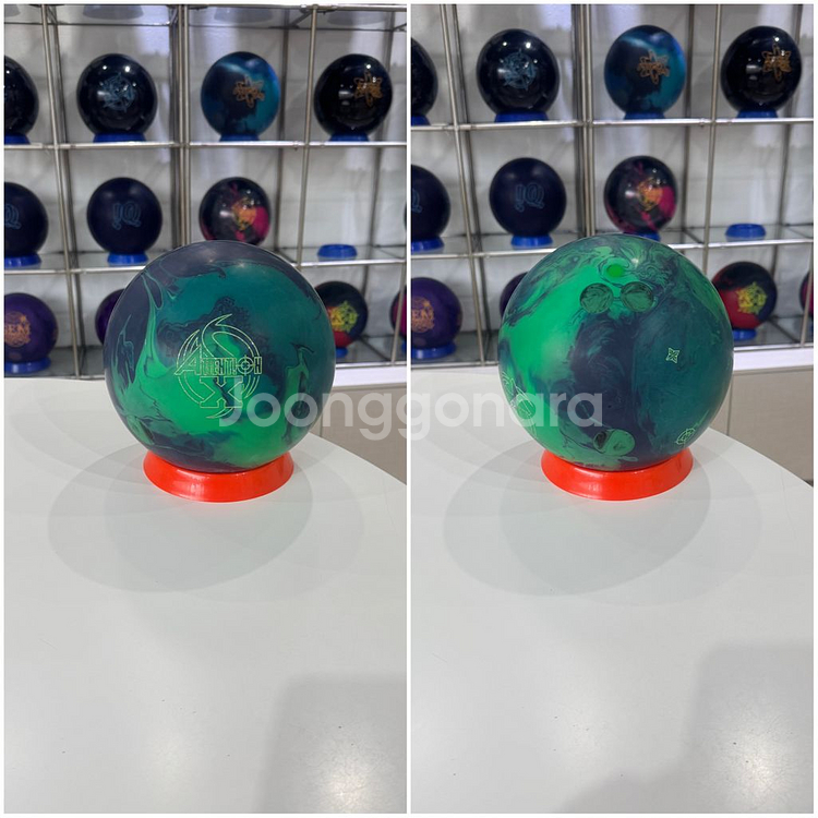 어텐션X(중고볼링공)(덤리스지공가능)--0