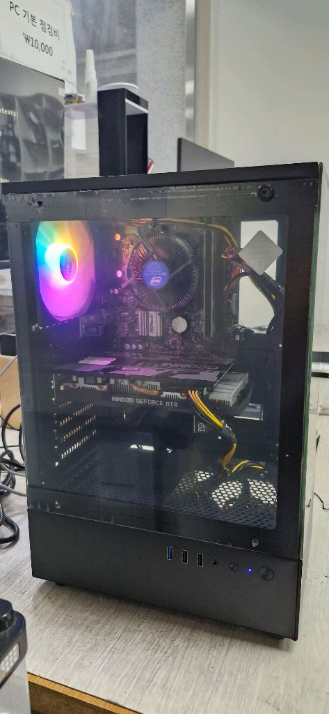 속도좋고 그래픽상태좋은 I5-9400F RTX2060 PC 이미지