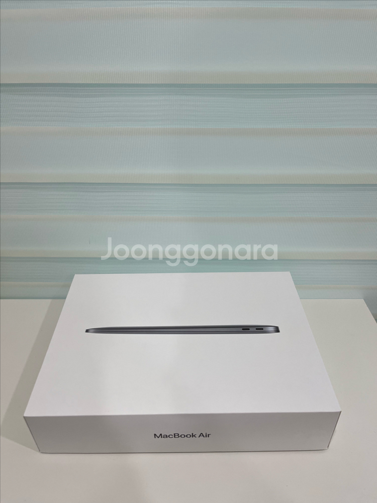 맥북에어 M1 고급형 판매합니다 (16GB 512GB)--4