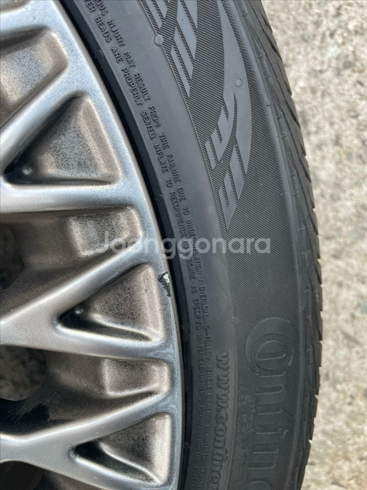 g80 불판휠 19인치 휠타이어--2