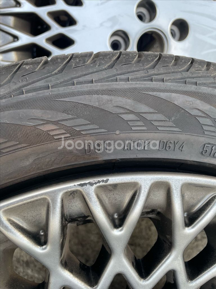 g80 불판휠 19인치 휠타이어--4