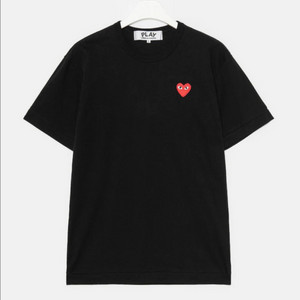 꼼데가르송 반팔 블랙 xL