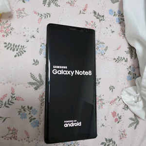 갤럭시 노트8 블랙 256G