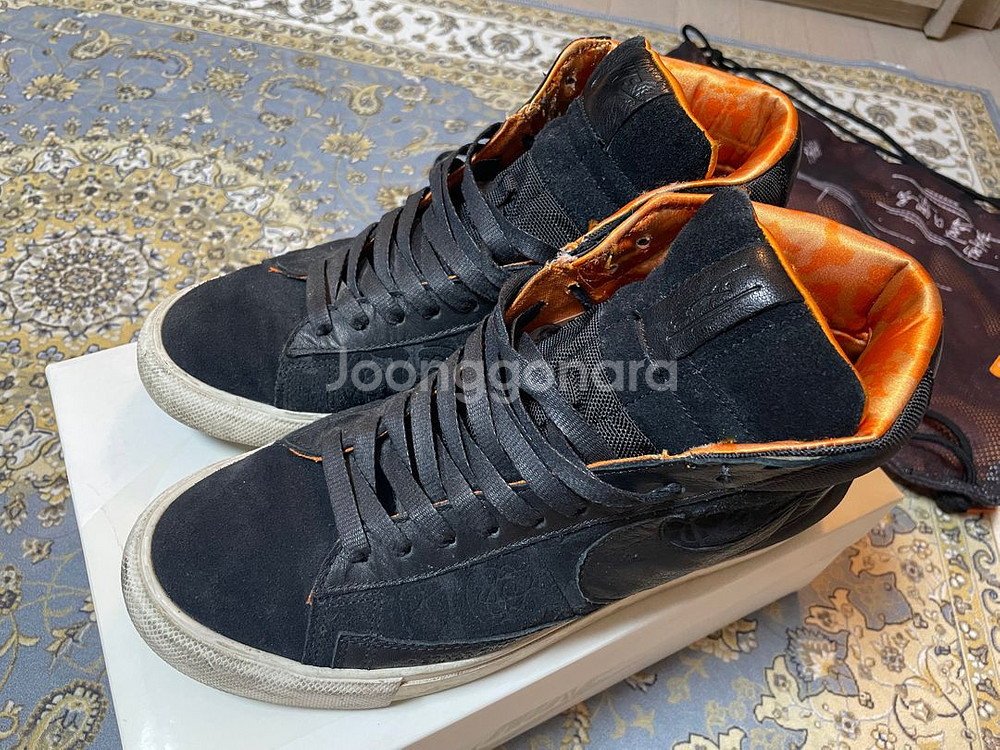 나이키 블레이저 모왁스 에디션 블랙 / 260 사이즈--2