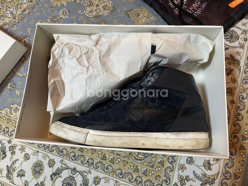 나이키 블레이저 모왁스 에디션 블랙 / 260 사이즈--4