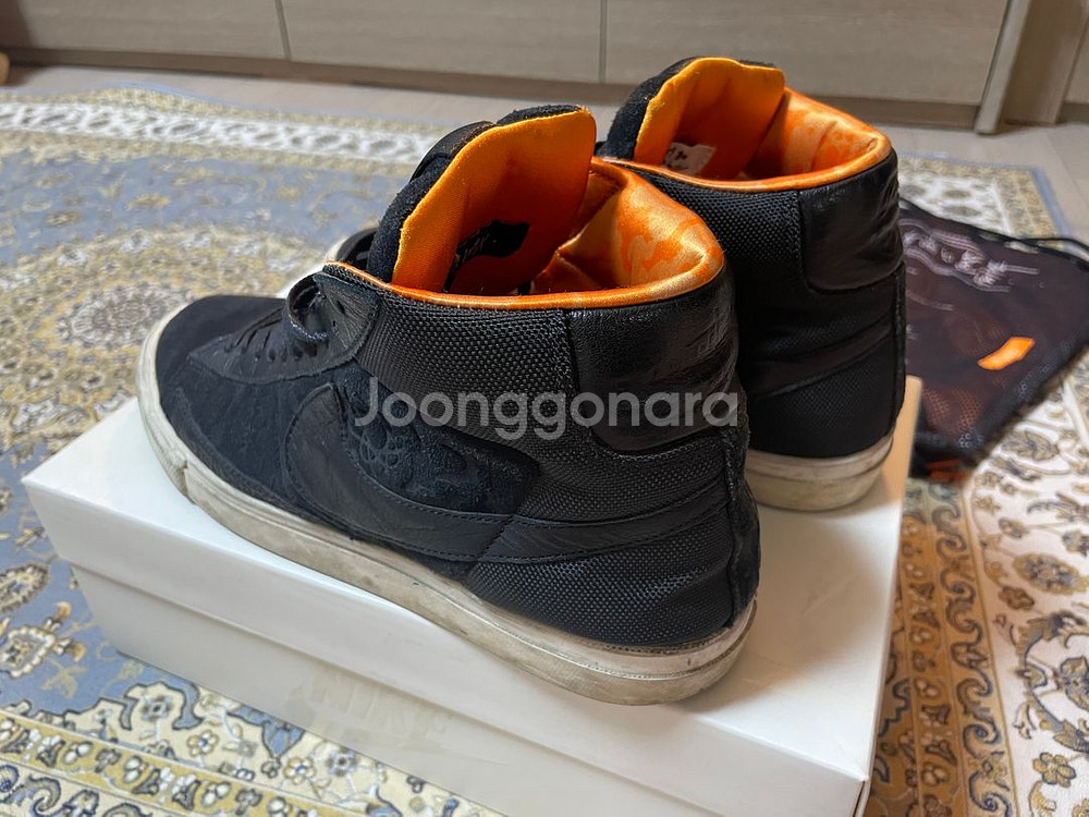 나이키 블레이저 모왁스 에디션 블랙 / 260 사이즈--3