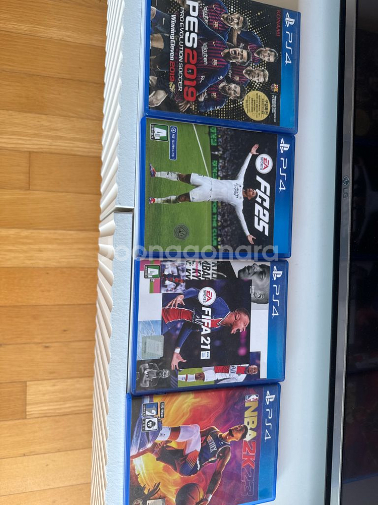PS4 게임타이틀FC25 FIFA21 NBA23--0