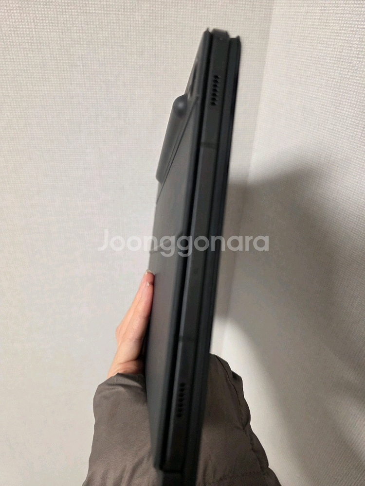 갤럭시탭s9과 정품 슬림 스마트 키보드 케이스--1
