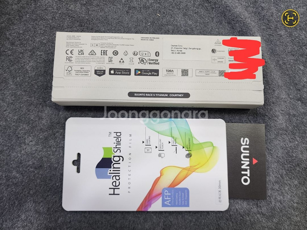 (미개봉) 새상품 순토 레이스S 티타늄그라파이트--1