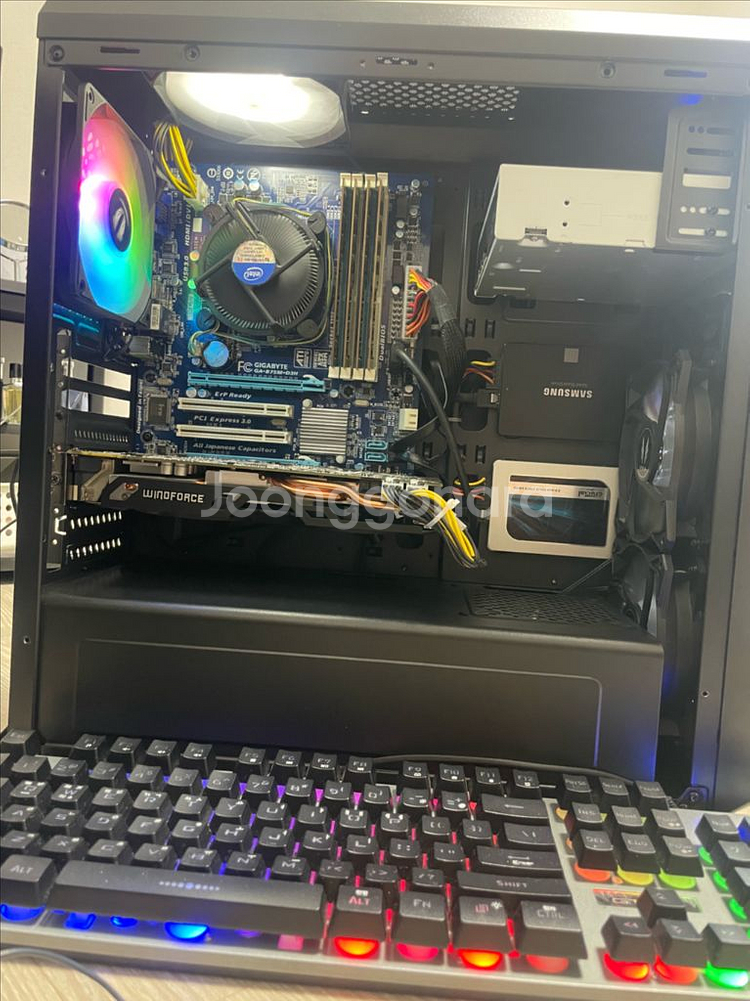 게임•사무용 PC i7 ssd 500gb, ram 20--1