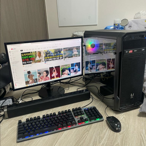 게임•사무용 PC i7 ssd 500gb, ram 20