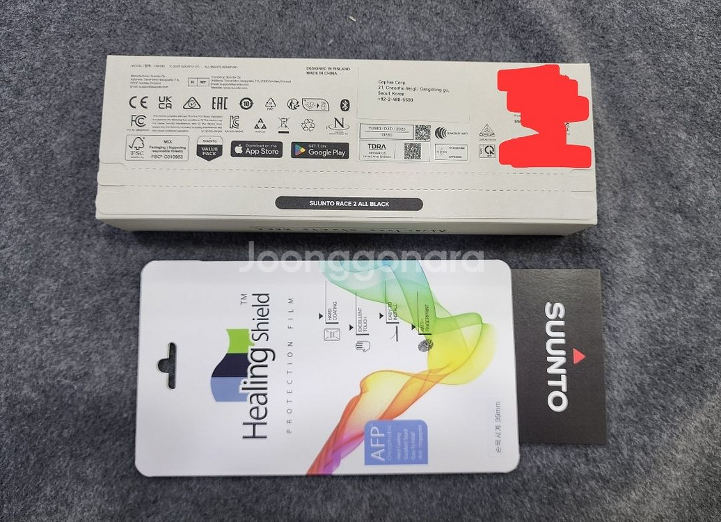 (미개봉)새상품 순토 레이스S 티타늄 코트니--1