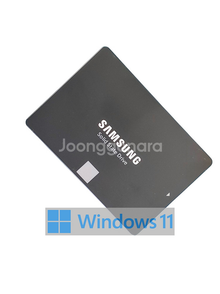 윈도우11 설치 삼성 860 EVO SSD 500GB--0