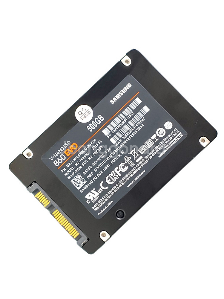 윈도우11 설치 삼성 860 EVO SSD 500GB--1