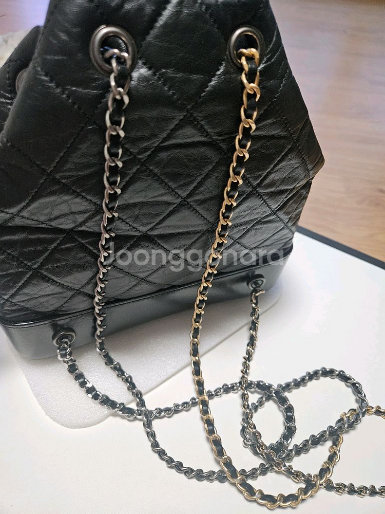 샤넬백팩 가브리엘 버킷백 블랙--1