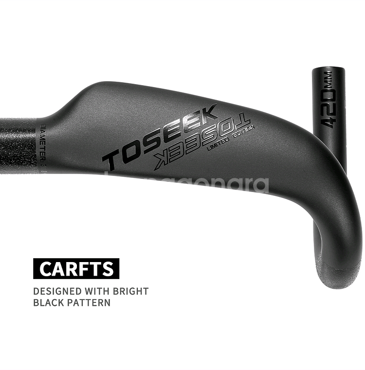 TOSEEK 카본 드롭바 로드자전거용--3