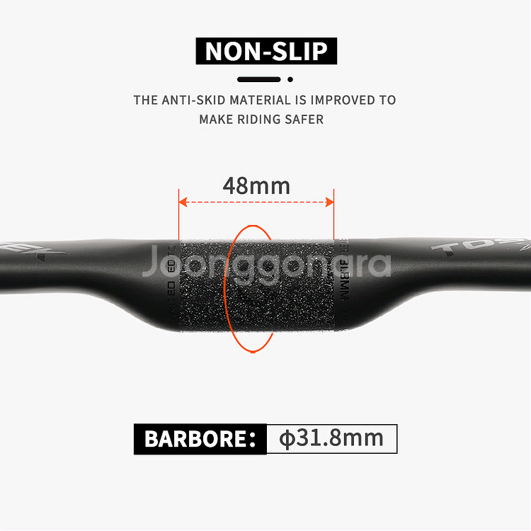 TOSEEK 카본 드롭바 로드자전거용--6