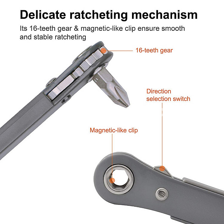 MulWark 미니 라쳇렌치 세트--2