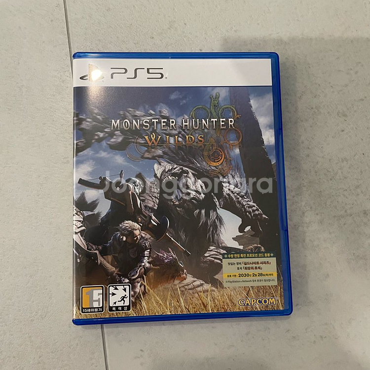 PS5 몬스터헌터 와일즈 타이틀 판매 (특전 미사용)--0