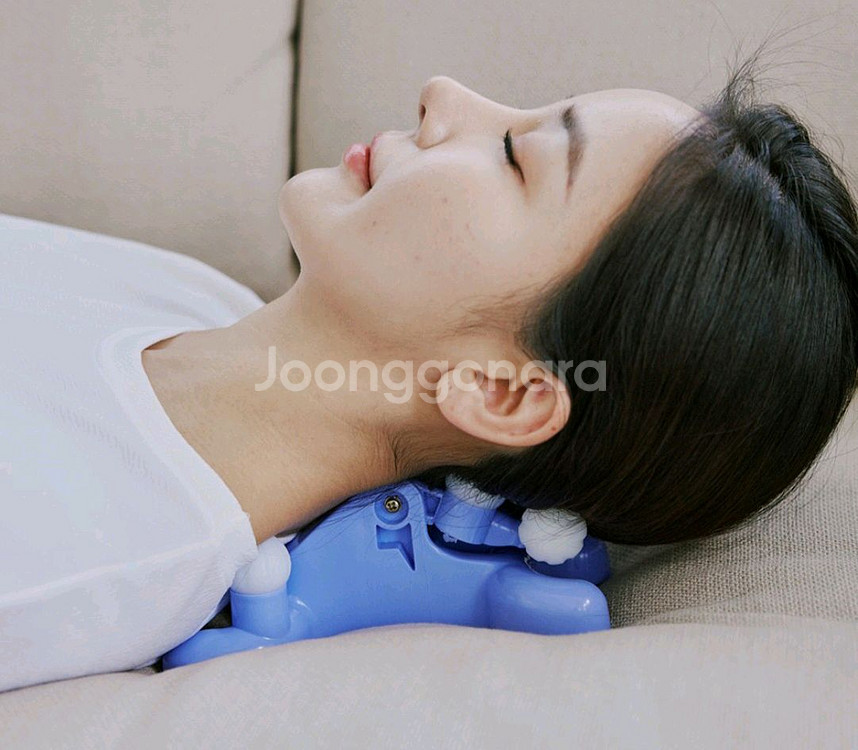 넥프로 목 마사지기 목안마기 거북목 일자목--0