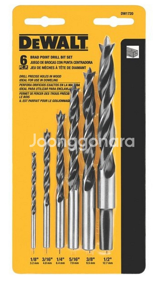 디월트 드릴비트 DW1720--0