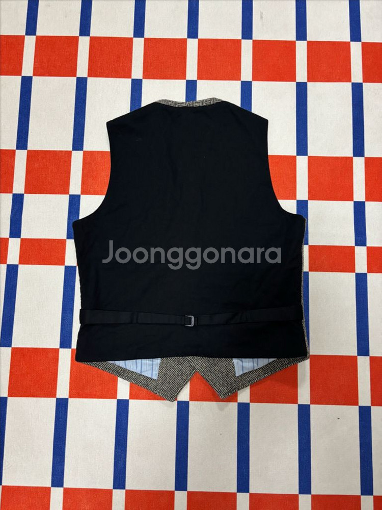 폴로 헤링본 울 베스트 랄프로렌 럭비 수트 조끼--1