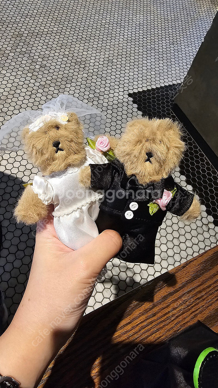 바로 배송 그레이맨션 웨딩 키링 신랑+신부--0