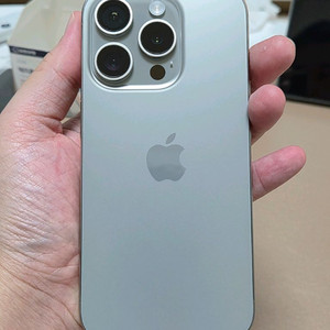 아이폰15pro 내추럴 128GB