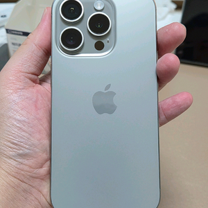 아이폰15pro 내추럴 128GB