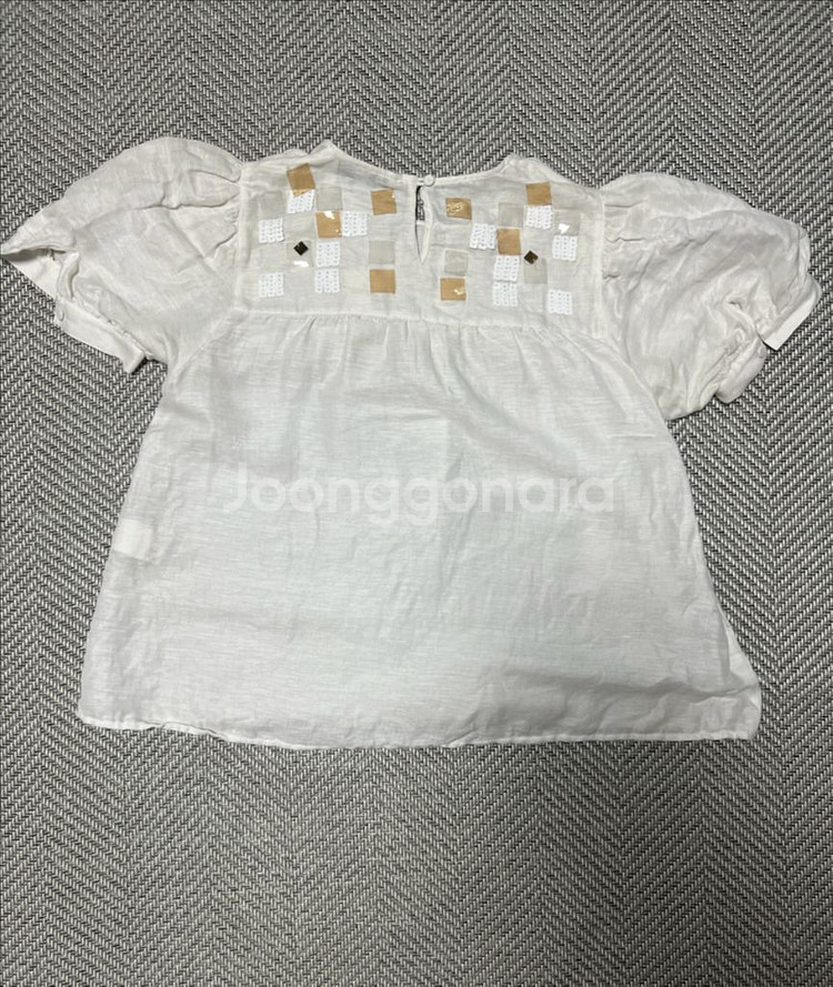 끌로에 화이트 블라우스 정품--1