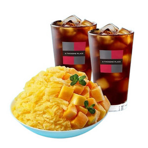투썸 애플망고 빙수 + 아메리카노R 기프티콘