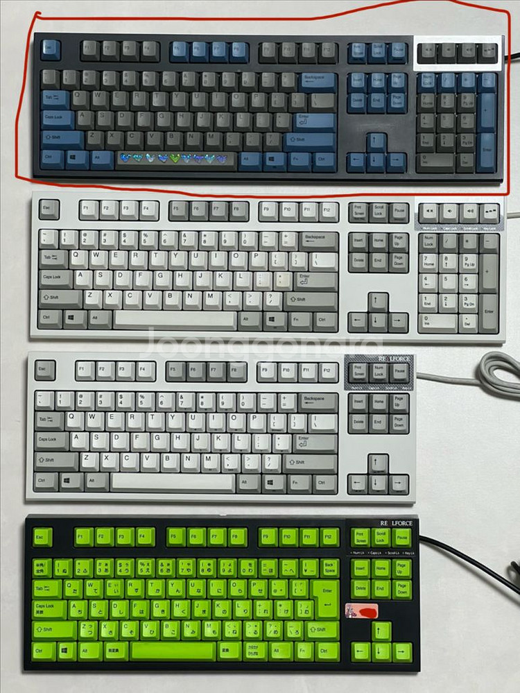 리얼포스 R2 저소음 APC 균등 45g--5