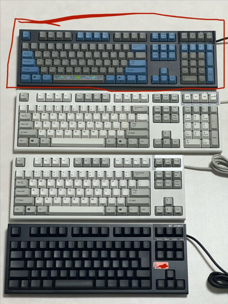 리얼포스 R2 저소음 APC 균등 45g 이미지