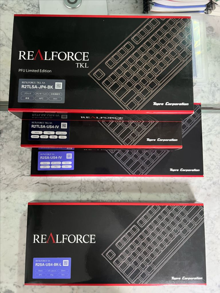 리얼포스 R2 저소음 APC 균등 45g 이미지