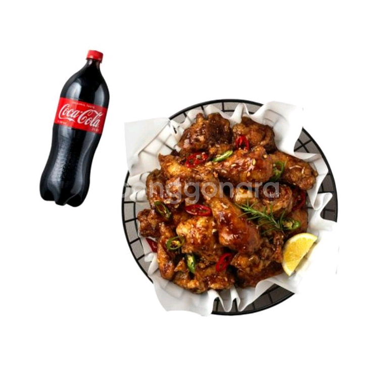 칼답) BHC치킨 맛초킹 + 콜라1.25L--0