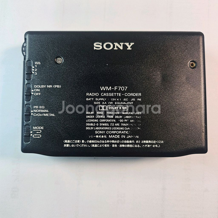 SONY WM-F707(부품용)--1