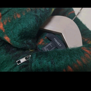 (새상품)77~88 포에버21 모혼방 반코트