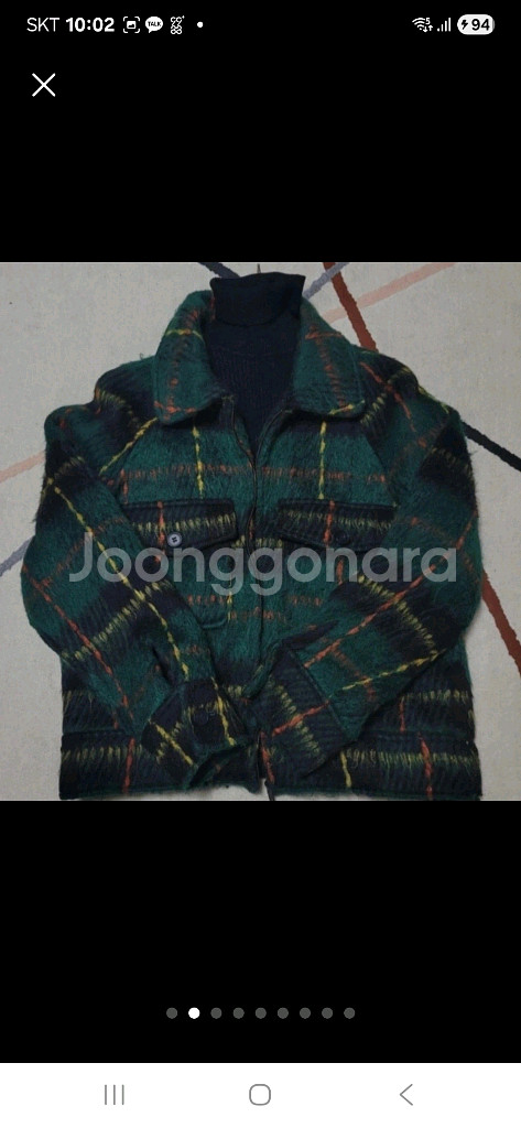 (새상품)77~88 포에버21 모혼방 반코트--1