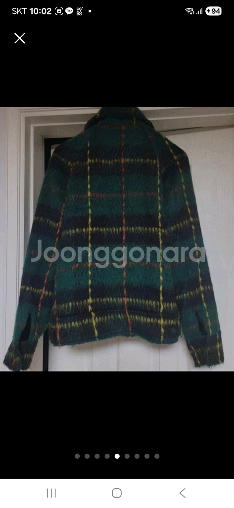 (새상품)77~88 포에버21 모혼방 반코트--4