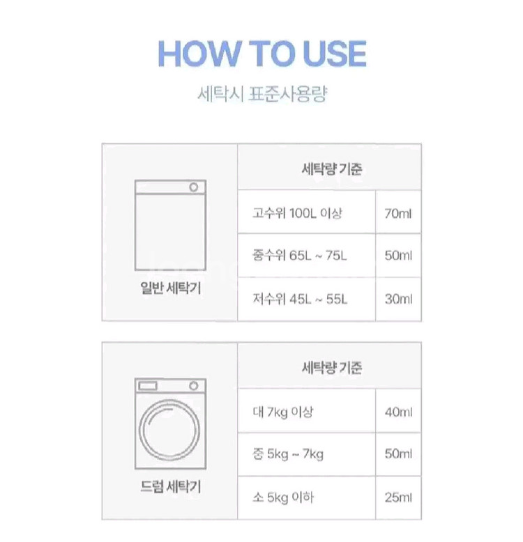 액체세재 2.5L 4개 피오니,플로럴,라벤더향세탁세재--4