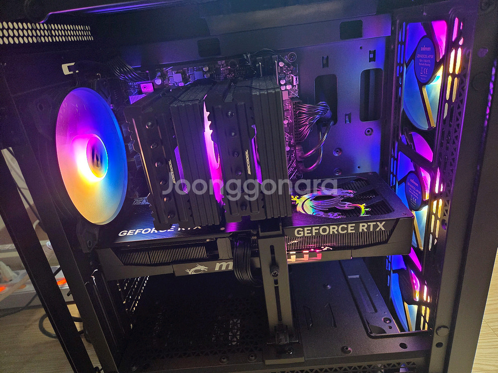 신품급 완본체, 7800x3d rtx5070--1