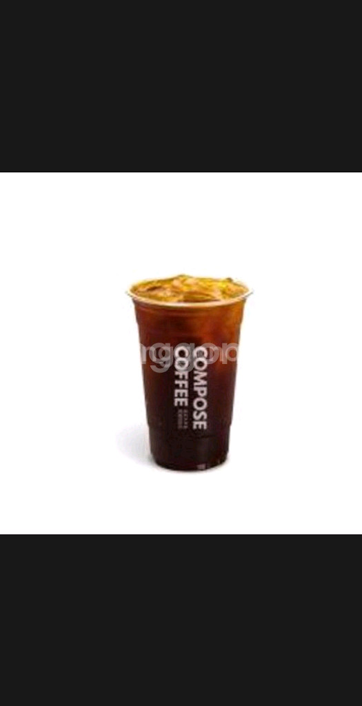 컴포즈커피 아이스아메리카노 기프티콘 1400 ~10/4--0
