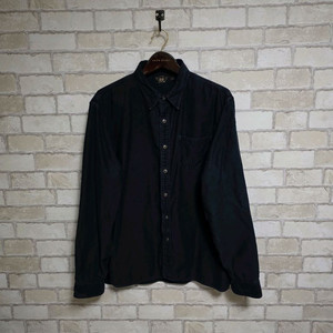RRL 더블알엘 인디고 사틴 워크셔츠