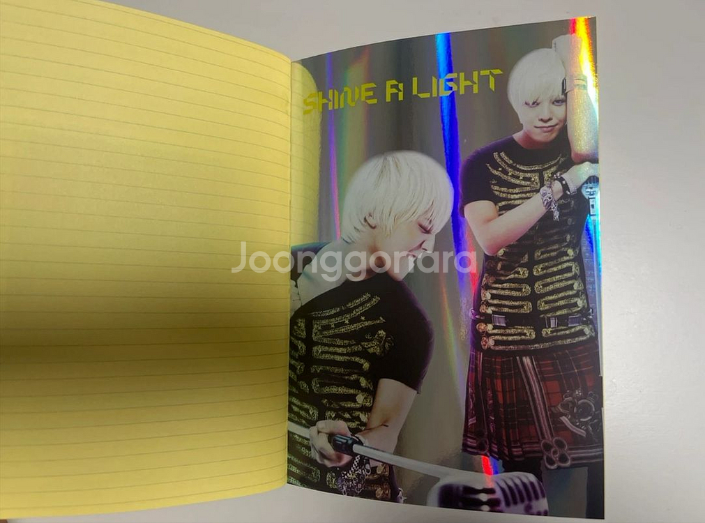 빅뱅 지드래곤 지디 샤인어라잇 콘서트 메이킹 포토북--2