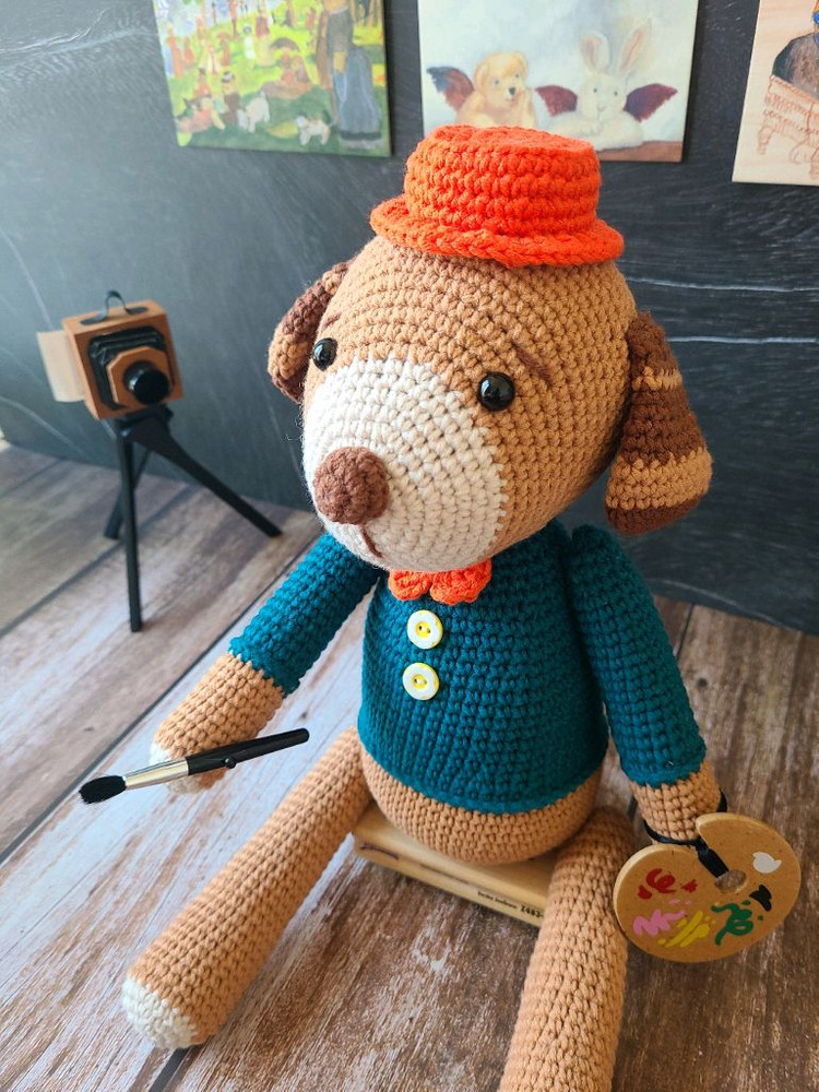 강아지 핸드메이드 인형 (계좌거래)--1