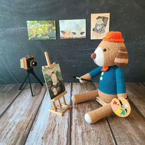 강아지 핸드메이드 인형 (계좌거래)