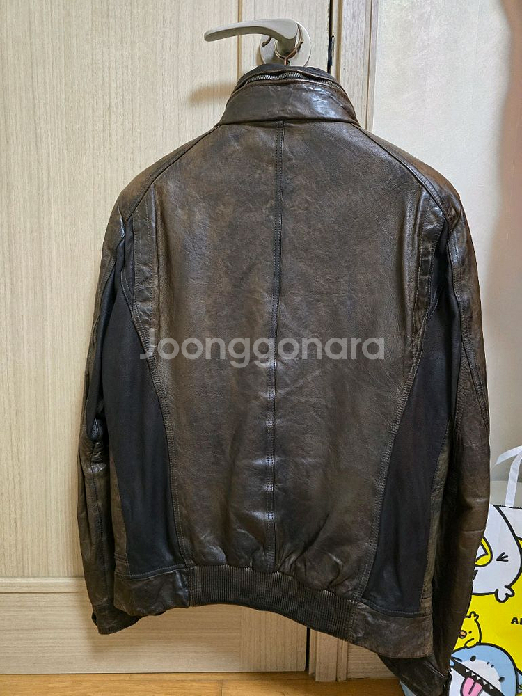 우영미가죽자켓 솔리드옴므가죽자켓--1